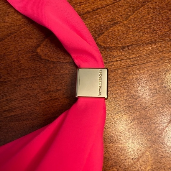 Victoria’s Secret Hot Pink Bathing Suit Ladies S/P EUC Summer Pool Beach Chic - Picture 2 of 9